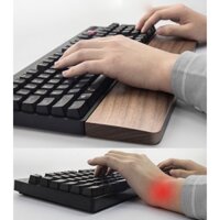 Kê Tay Bàn Phím Cơ Cao Cấp Gỗ  Tự Nhiên Sang Trọng Tránh Đau Cổ Tay Cho Người Sử Dụng