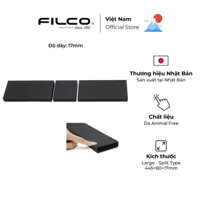 Kê tay bàn phím cơ Filco Animal Free Leather Macaron - L3 Black (Kiểu tách) - Hàng Chính Hãng