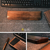 Kê Tay Bàn Phím Cơ Gỗ Tự Nhiên Phù Hợp Với Tất Cả Các Loại Bàn Phím - Phong Cách Vintage, Cổ Điển