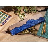 Kê tay bàn phím Gỗ + Resin.Wrist Rest Resin Epoxy