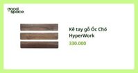 Kê tay gỗ Óc Chó HyperWork