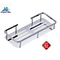 Kệ Thẳng Đựng Sữa Tắm Dầu Gội Trong Nhà Tắm INOX 304 KE1503-1 1 Tầng