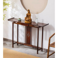 Kệ Thờ Bàn Thờ Nhỏ Gọn Phù Hợp Mọi Không Gian Chất Liệu Gỗ Óc Chó Cao Cấp, Bàn tủ thờ