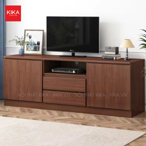 Kệ Ti Vi gỗ hương Kiểu hiện đại 3 cục TV11