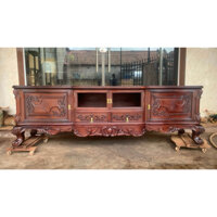 Kệ Tivi Chất Liệu Gỗ Gụ