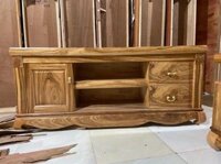 Kệ Tivi Cổ Điển Gỗ Hương KTV84