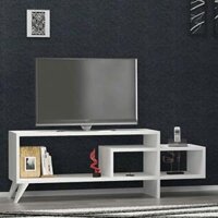 Kệ Tivi Dáng Trung Kiểu Lệch Nhiều Ngăn Tiện Dụng - KTV33