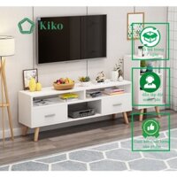 Kệ Tivi Đơn Giản Kèm Kệ Để Đồ KIKO Gỗ MDF 15mm chống Mọt Đa Năng-TV 1062