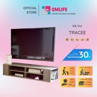 Kệ tivi đơn giản treo tường SMLIFE Trancee
