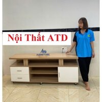 Kệ tivi gỗ công nghiệp được phủ Melamine chống trầy xước giá tận xưởng