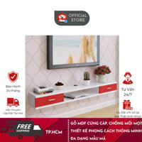 Kệ Tivi ( Gỗ Công nghiệp MDF ) có ngăn kéo. kệ treo tường.