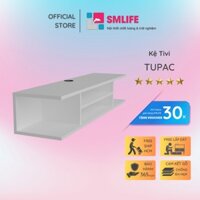 Kệ tivi gỗ hiện đại SMLIFE Tupac | Gỗ MDF dày 17mm chống ẩm | D125xR30xC25cm