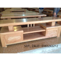 kệ tivi gỗ sồi 1m6 phòng khách phòng ngủ