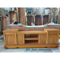 kệ tivi gỗ sồi 2m phòng khách