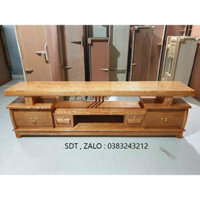 kệ tivi gỗ sồi 2m phòng khách