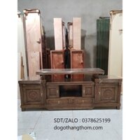 kệ tivi gỗ sồi 2m phòng khách