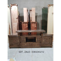 kệ tivi gỗ sồi 2m phòng khách