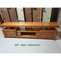 kệ tivi gỗ sồi 2m phòng khách