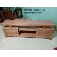 kệ tivi gỗ sồi 2m phòng khách