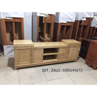 kệ tivi gỗ sồi 2m,2m2,2m4 phòng khách
