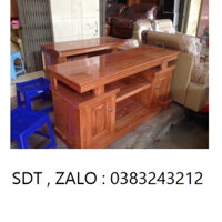 kệ tivi gỗ xoan đào 1m2 đến 2m4 phòng khách