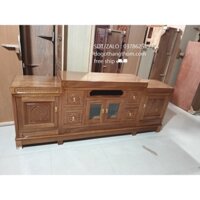 kệ tivi gỗ xoan đào 2m,2m2,2m4 phòng khách