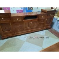 kệ tivi gỗ xoan đào 2m,2m2,2m4 phòng khách