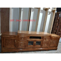 kệ tivi gỗ xoan đào 2m,2m2,2m4 phòng khách