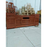 kệ tivi gỗ xoan đào 2m,2m2,2m4 phòng khách