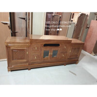 kệ tivi gỗ xoan đào 2m,2m2,2m4 phòng khách