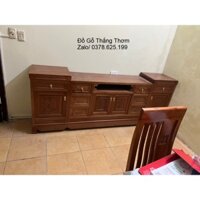 kệ tivi gỗ xoan đào 2m,2m2,2m4