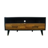 Kệ Tivi Góc Franklin - Màu Đen | Nội thất TACASA