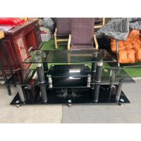 KỆ TIVI KÍNH 3 TẦNG - QUA SỬ DỤNG