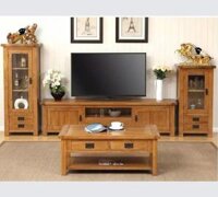 Kệ tivi lệch trái gỗ sồi nga KTV212