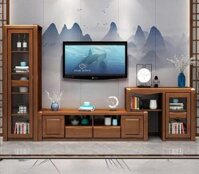 Kệ tivi lệch trái gỗ sồi nga KTV213