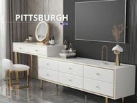 Kệ Tivi mặt đá TV40 Pittsburgh - Kệ TiVi - KenSOFA.vn