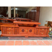 kệ tivi mẫu kệ vát gỗ hương đá Thuỷ Đồ Gỗ 86