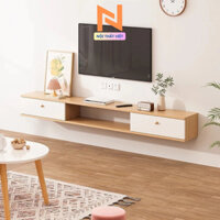 Kệ tivi treo tường 2 ngăn hiện đại thông minh V188