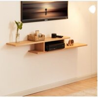 Kệ tivi treo tường đơn giản mà sang trọng như hình dài 1.2m