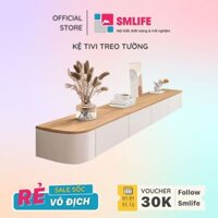 Kệ tivi treo tường đơn giản thương hiệu SMLIFE
