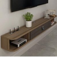 Kệ tivi treo tường gỗ công nghiệp - TD800 - Xam