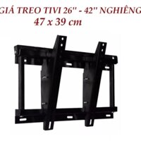 Kệ tivi treo tường nghiêng từ 26&#39; đến 42&#39; tiện dụng-BBVL