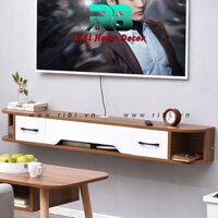 kệ tivi treo tường phòng khách, mẫu bo trong cạnh góc hiện đại KTV211