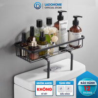 Kệ toilet để trên bồn vệ sinh nhà tắm SQ-5706 Nhôm Anod không gỉ