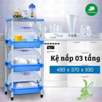 Kệ trạn úp chén bát có nắp đậy Việt Nhật, giá rẻ.Siêu Bền. 2 3 4 tầng