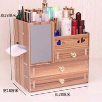 KỆ TRANG ĐIỂM GỖ 4 TẦNG