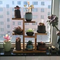 Kệ trang trí, kệ để cây cảnh đa năng, phong cách thiết kế 2022, chất gỗ MDF ván dày 12mm