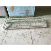 Kệ treo 1 tầng inox 304 (3×8)