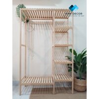 Kệ treo móc quần áo đa năng - HiMi Decor