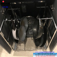 Kệ treo nồi chảo inox 304 Niran NR0801
